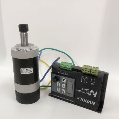 400W ब्रशलेस डीसी मोटर 48V 12000rpm मिनी उत्कीर्णन cnc